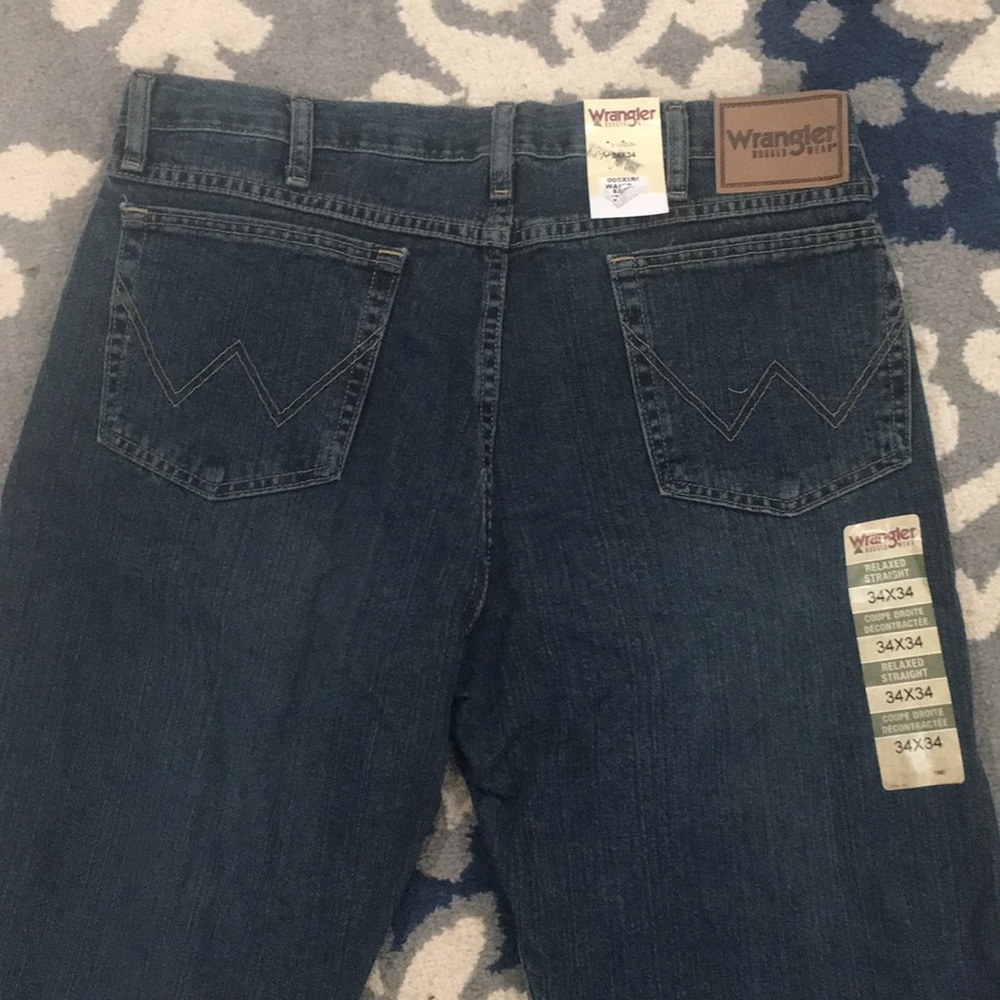 Men's wrangler jeans 34x34